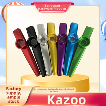 Metalni kazoo iz Orff World – Orff instrument, podrijetlo Hebei, za djecu od 4 do 6 godina