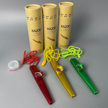 Metalni kazoo iz Orff World – Orff instrument, podrijetlo Hebei, za djecu od 4 do 6 godina
