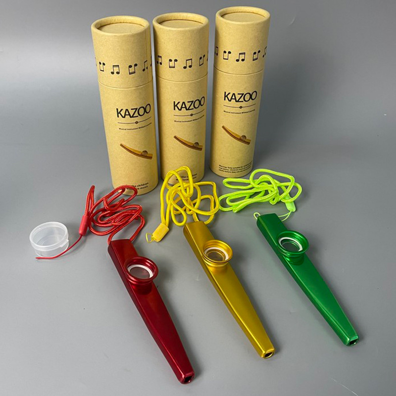 Metalni kazoo iz Orff World – Orff instrument, podrijetlo Hebei, za djecu od 4 do 6 godina