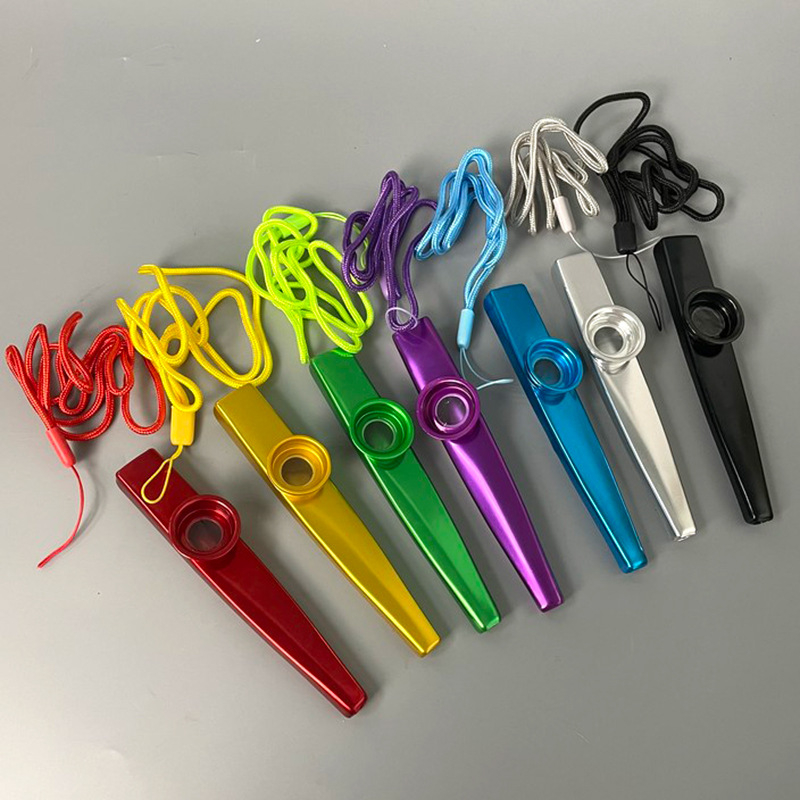 Metalni kazoo iz Orff World – Orff instrument, podrijetlo Hebei, za djecu od 4 do 6 godina
