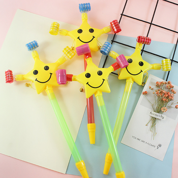 fluier cu design dragon și stea cu cinci colțuri, jucărie educațională din plastic Su Fan, pentru vârsta 15–35, joc interactiv, dezvoltarea auzului, comunicare părinte-copil