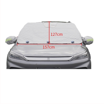 Pokriće za prednje staklo automobila – univerzalno, aluminijska folija, ugrađena instalacija, minimalistički stil, mogućnost prilagodbe