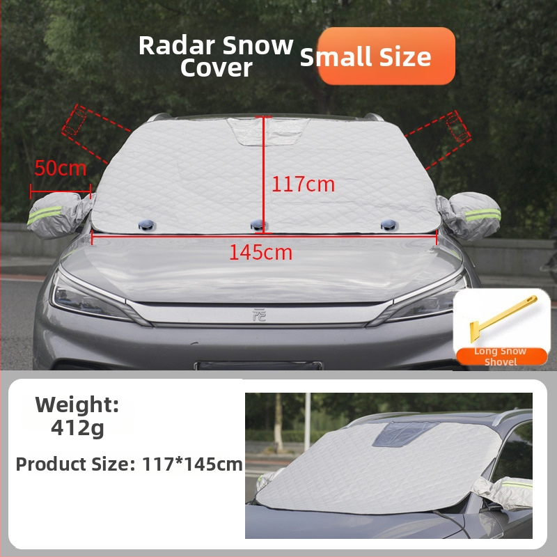 Pokriće za prednje staklo automobila – univerzalno, aluminijska folija, ugrađena instalacija, minimalistički stil, mogućnost prilagodbe