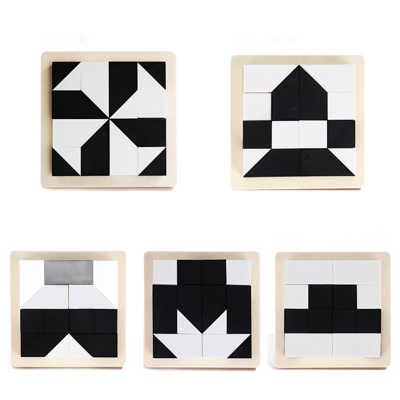 Tabletop 3D puzzle za djecu: DIY edukativna slagalica za razvoj prostornog razmišljanja i mašte, interakcija roditelj-dijete, unisex, plast/guma materijal, za uzrast 4–6 godina