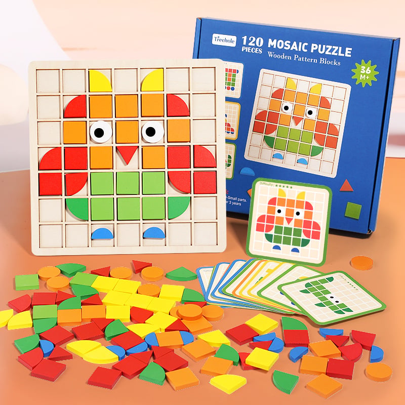 Háromdimenziós fa puzzle - testreszabható rajzok szerint, 4–6 éves gyermekeknek, márka Thousand Change, eredet Zhejiang Yunhe
