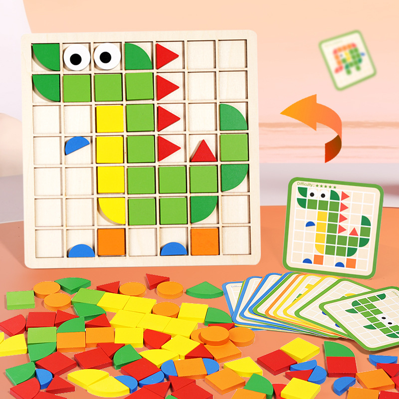 Háromdimenziós fa puzzle - testreszabható rajzok szerint, 4–6 éves gyermekeknek, márka Thousand Change, eredet Zhejiang Yunhe