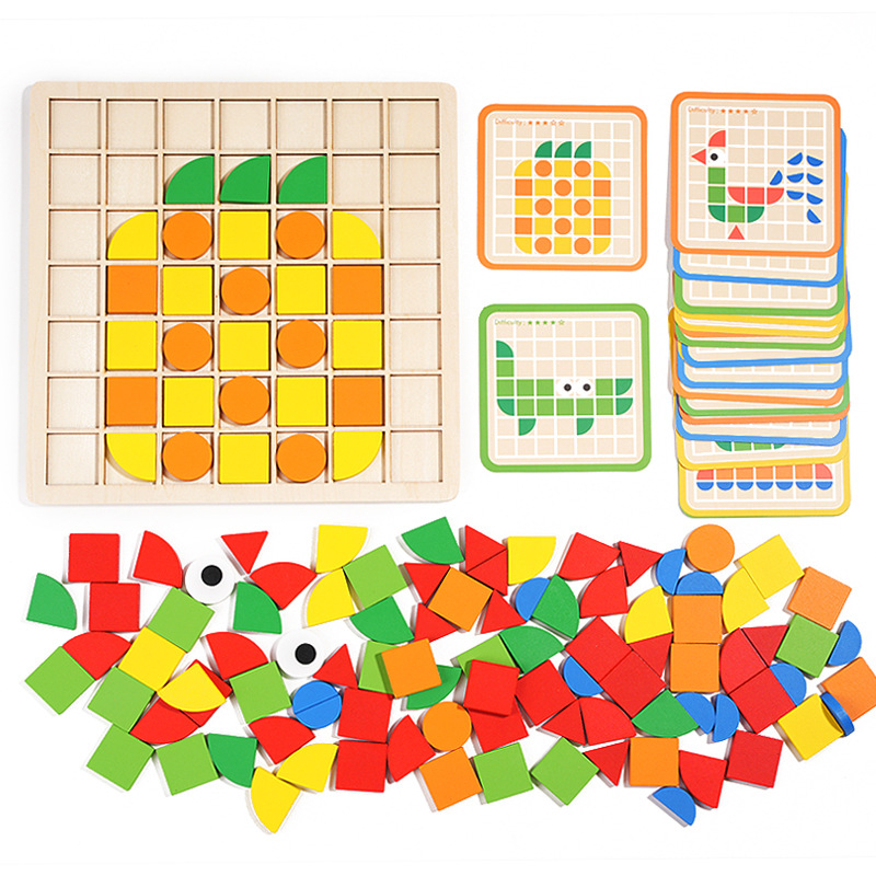 Háromdimenziós fa puzzle - testreszabható rajzok szerint, 4–6 éves gyermekeknek, márka Thousand Change, eredet Zhejiang Yunhe