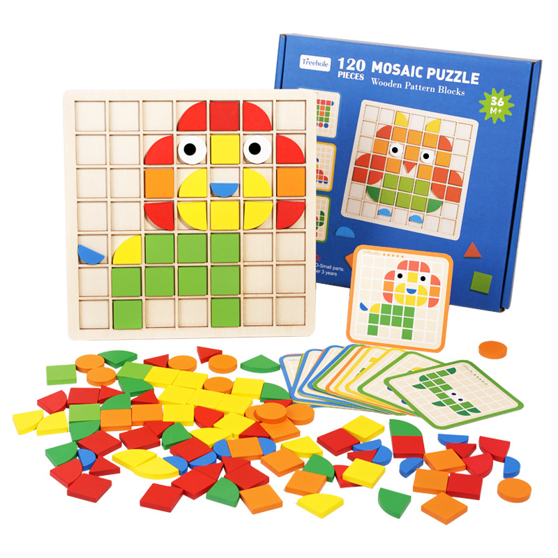 Háromdimenziós fa puzzle - testreszabható rajzok szerint, 4–6 éves gyermekeknek, márka Thousand Change, eredet Zhejiang Yunhe