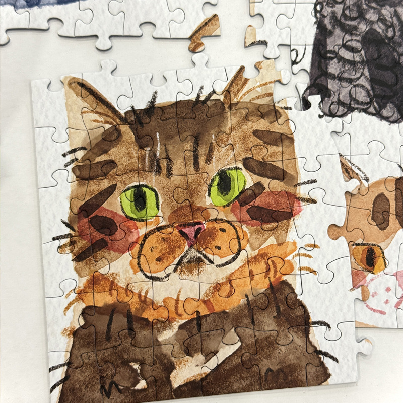Sea Parrot 500-dijelni odrasli plosnati puzzle, DIY-friendly, stres-relaxing – ilustracija 'Wandering Soul'