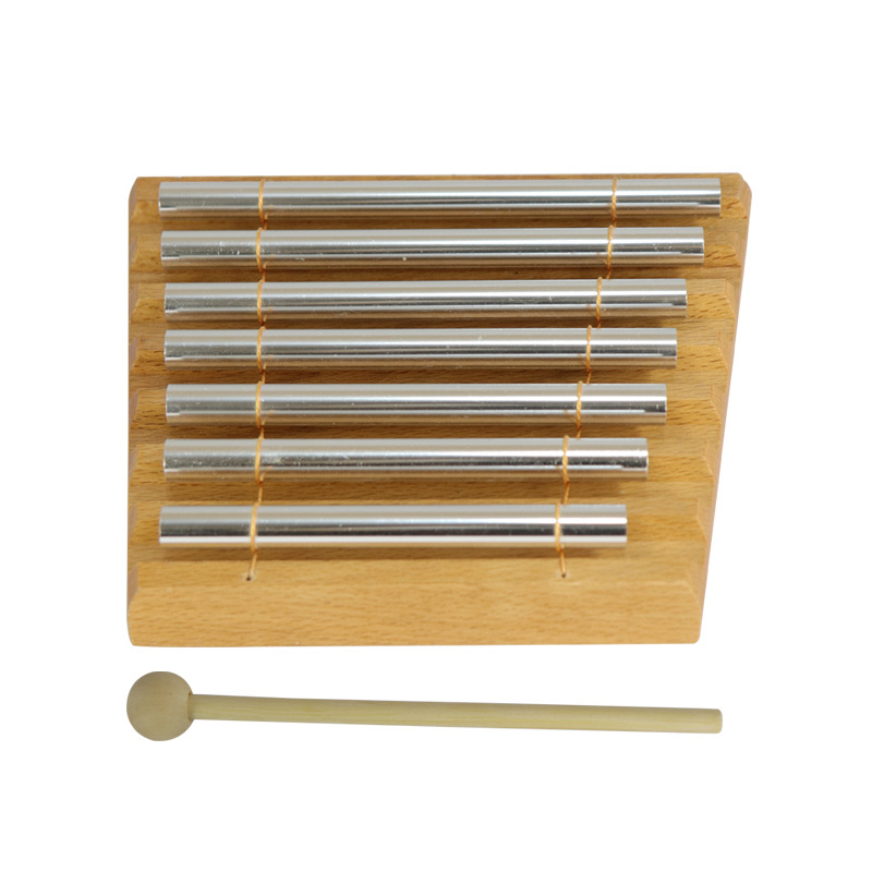 Orff stil udarni instrument – cijev vibracije s tonovima 1,2,3,5,7,8; Materijal: drvo + metal; Podrijetlo: Langfang, Hebei