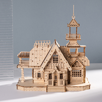 Drveni 3D puzzle s LED osvjetljenjem - DIY, prilagodljiv dizajn