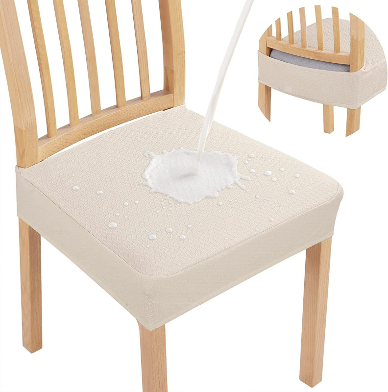 Navlaka za stolicu – poliester, kvadratnog oblika, moderni minimalistički stil