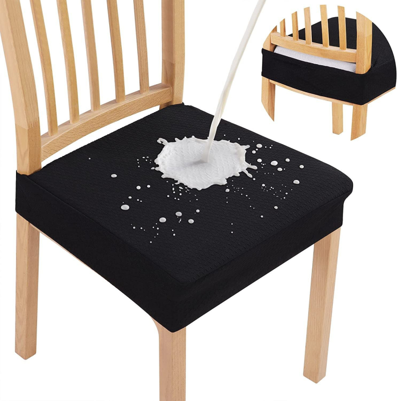 Navlaka za stolicu – poliester, kvadratnog oblika, moderni minimalistički stil