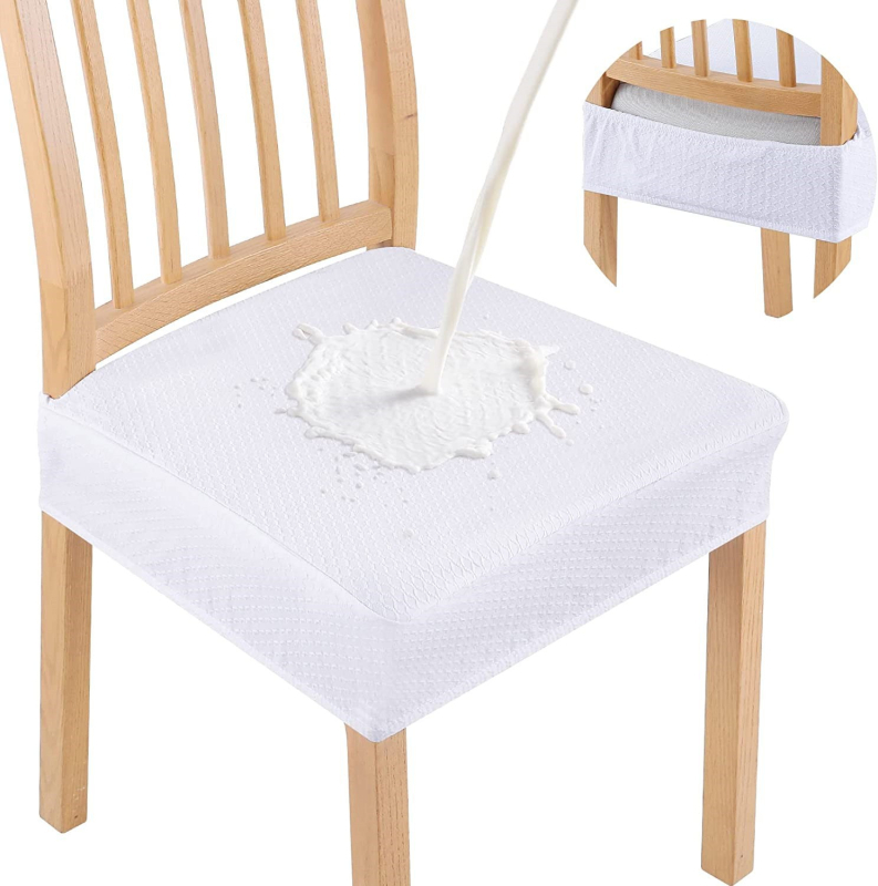 Navlaka za stolicu – poliester, kvadratnog oblika, moderni minimalistički stil