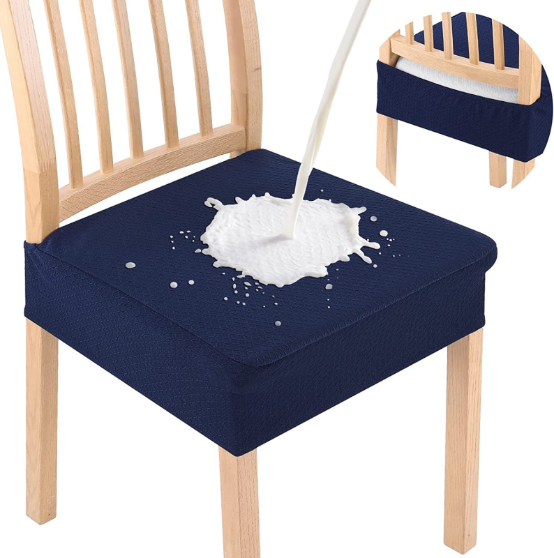 Navlaka za stolicu – poliester, kvadratnog oblika, moderni minimalistički stil