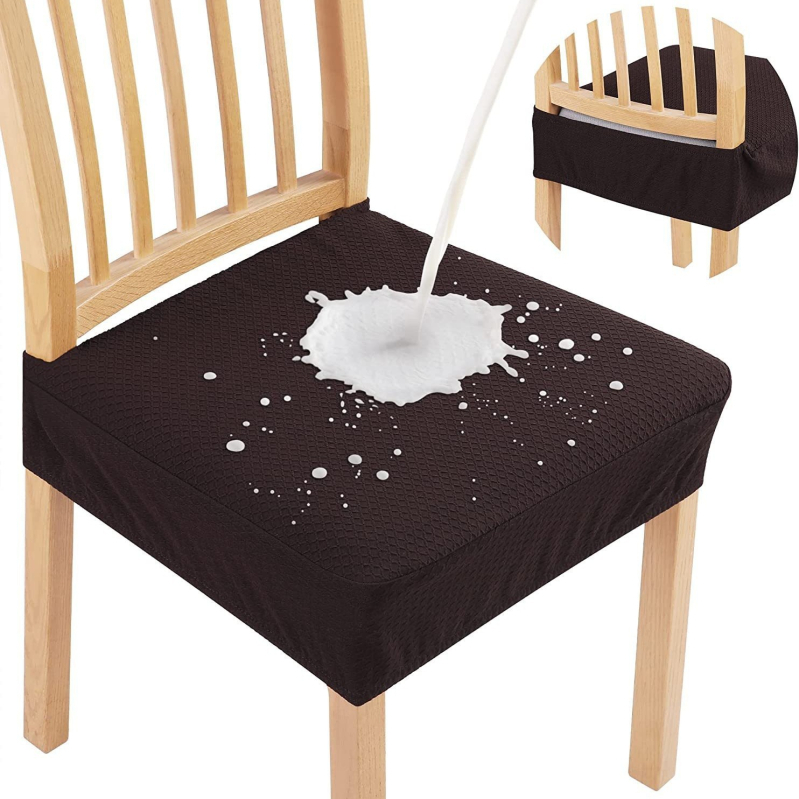 Navlaka za stolicu – poliester, kvadratnog oblika, moderni minimalistički stil