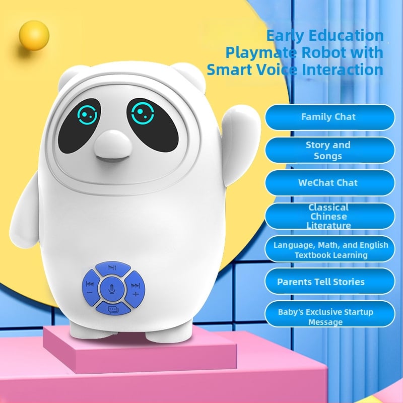 Dječja kinesko-engleska mašina za učenje priča — Interaktivni robot za rano obrazovanje s Bluetoothom, Wi-Fi, snimanjem, prepoznavanjem govora i emocionalnom interakcijom