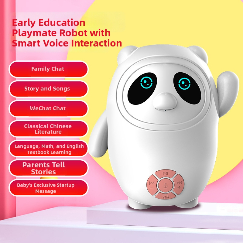 Dječja kinesko-engleska mašina za učenje priča — Interaktivni robot za rano obrazovanje s Bluetoothom, Wi-Fi, snimanjem, prepoznavanjem govora i emocionalnom interakcijom