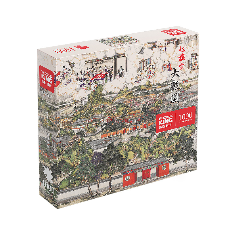 Trodimenzionalni puzzle inspiriran Dream of the Red Chamber, 1000 komada, papir, za odrasle (36–60 godina)
