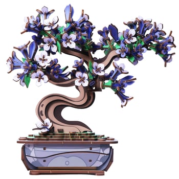 3D fa puzzle – DIY, fejlett nehézség, dobozos csomagolásban, 14+ éveseknek