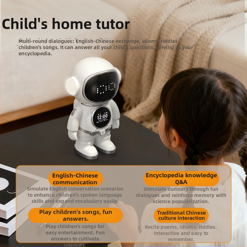 AI učeći robot za djecu – Bluetooth, LCD zaslon, USB napajanje, Wi-Fi, prepoznavanje glasa