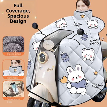 Vetruodolný kryt s plným krytím pre elektrický skúter, Oxford textil, univerzálne použitie