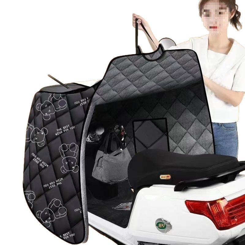 Αντιανεμικός κάλυμμα με πλήρες περίβλημα για ηλεκτρικό σκούτερ, Oxford ύφασμα, παγκόσμια συμβατότητα