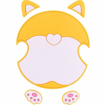 Сладък защитен филм за дръжката на автомобила (карикатурен дизайн, антинадраскващ, PVC, универсално пасва)