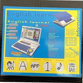 Παιδικός εκπαιδευτικός υπολογιστής με παιχνίδια γονέα-παιδιού, χωρίς μνήμη, τροφοδοτούμενος με μπαταρίες, πλαστικής κατασκευής, για ηλικίες 4–6 ετών, 48 τεμάχια ανά κουτί