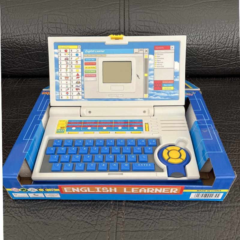 Παιδικός εκπαιδευτικός υπολογιστής με παιχνίδια γονέα-παιδιού, χωρίς μνήμη, τροφοδοτούμενος με μπαταρίες, πλαστικής κατασκευής, για ηλικίες 4–6 ετών, 48 τεμάχια ανά κουτί