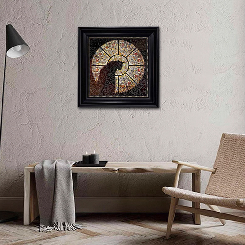 Drveni 3D puzzle s motivom mačke u crkvi, 372 dijela, puzzle za odrasle
