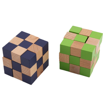 Drveni Kongming/Luban zagon puzzle — Okret drakove repi, Devet povezanih prstena, Mortise i Tenon, Visoka složenost