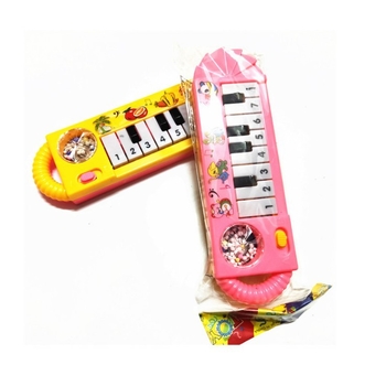 Ηλεκτρονικό παιχνίδι κιθάρας για βρέφη, σειρά cartoon μουσικών οργάνων, πλαστικό, με μπαταρίες, ηλικίες 0-3 ετών