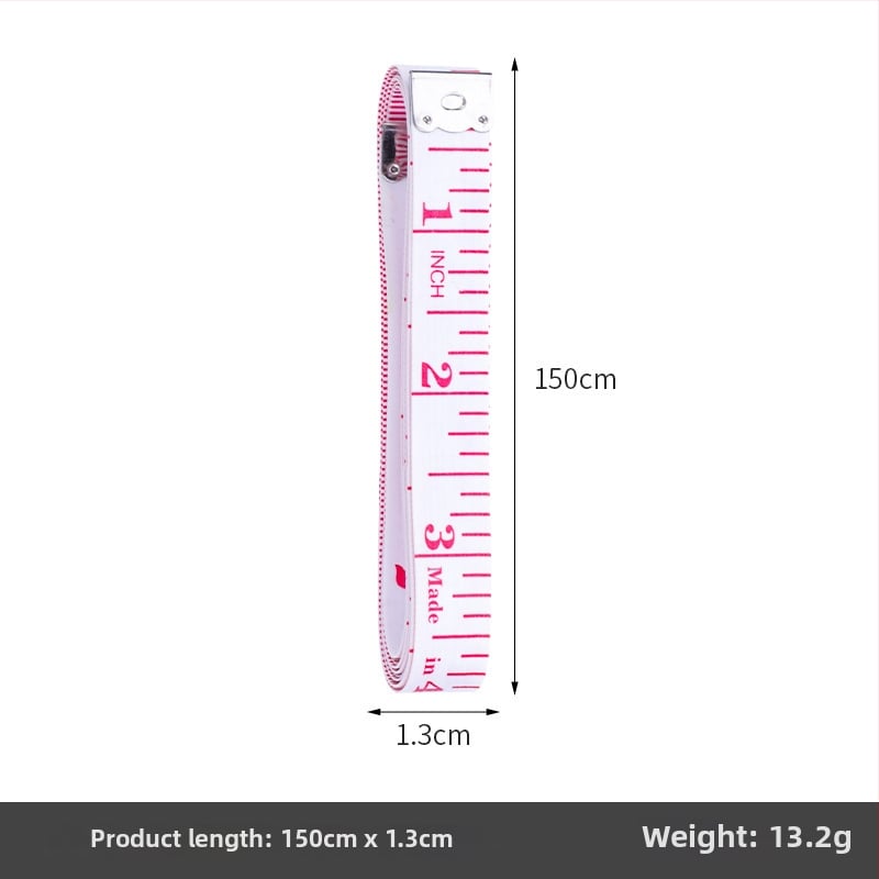 PU μαλακή μετρητική ταινία, Inch measuring tape (κουτί), σετ 10 τεμάχια, εύρος μέτρησης 150, για ραφή και μετρήσεις σώματος