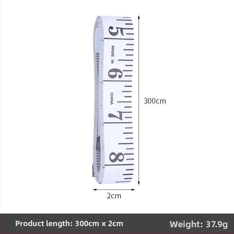 PU μαλακή μετρητική ταινία, Inch measuring tape (κουτί), σετ 10 τεμάχια, εύρος μέτρησης 150, για ραφή και μετρήσεις σώματος