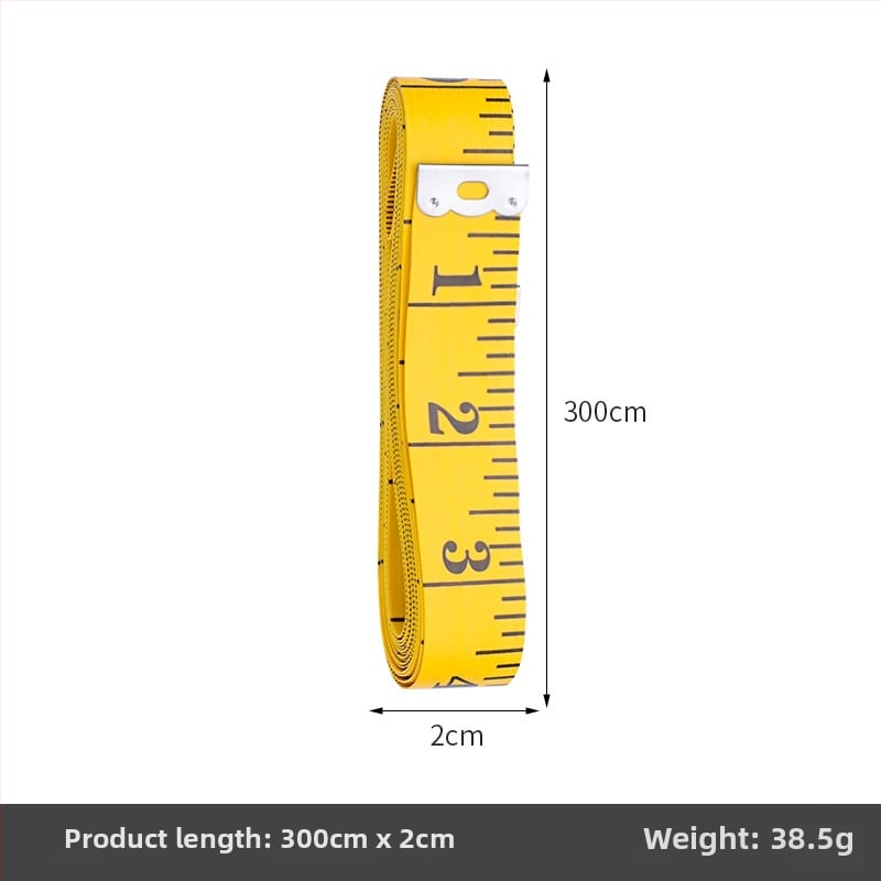 PU μαλακή μετρητική ταινία, Inch measuring tape (κουτί), σετ 10 τεμάχια, εύρος μέτρησης 150, για ραφή και μετρήσεις σώματος
