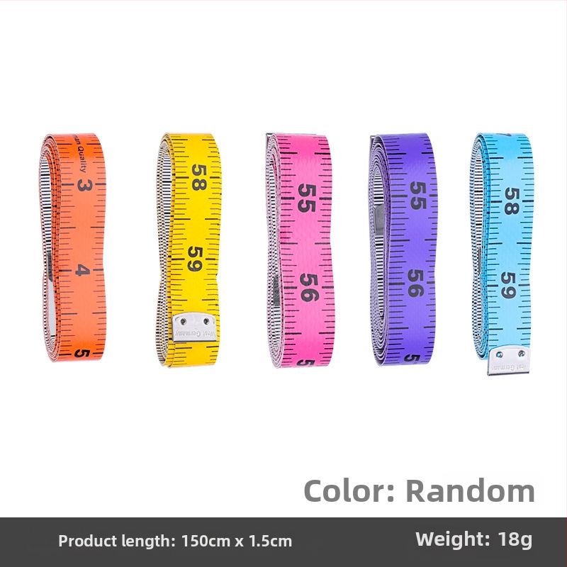 PU μαλακή μετρητική ταινία, Inch measuring tape (κουτί), σετ 10 τεμάχια, εύρος μέτρησης 150, για ραφή και μετρήσεις σώματος