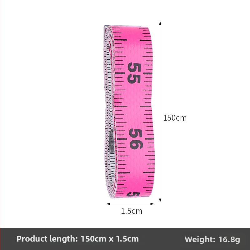 PU μαλακή μετρητική ταινία, Inch measuring tape (κουτί), σετ 10 τεμάχια, εύρος μέτρησης 150, για ραφή και μετρήσεις σώματος