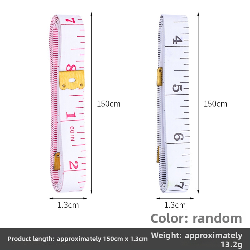 PU μαλακή μετρητική ταινία, Inch measuring tape (κουτί), σετ 10 τεμάχια, εύρος μέτρησης 150, για ραφή και μετρήσεις σώματος