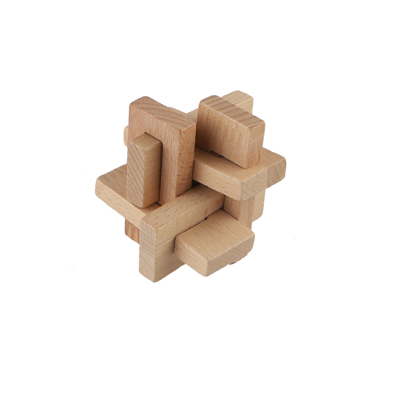 Kongming Lock puzzle - papirnati materijal, pakiranje u kutiji, pogodno za uzrast 7–14 godina, kategorija Kongming/Luban Lock