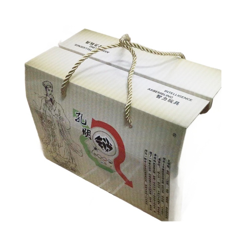 Kongming Lock puzzle - papirnati materijal, pakiranje u kutiji, pogodno za uzrast 7–14 godina, kategorija Kongming/Luban Lock