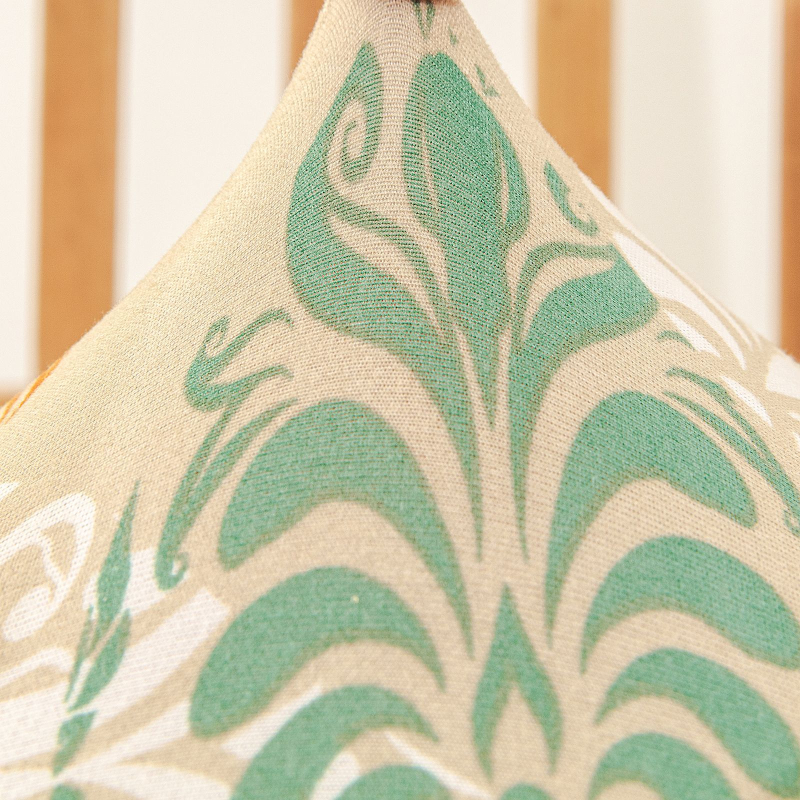 Κάλυμμα καρεκλών εστιατορίου - ελαστικό τετράγωνο κάλυμμα μαξιλαριού, Milk Silk, αντιολισθητικό, ανθεκτικό στη φθορά, προστασία από τη σκόνη, μοτίβο φυτών, αγροτικό στυλ