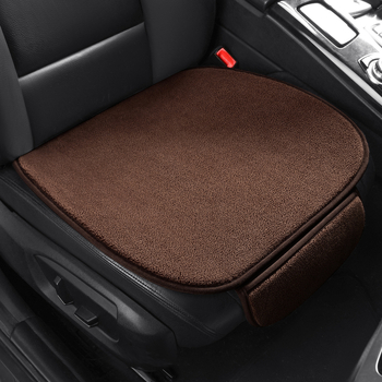 Zimski set navlaka za sjedalice automobila s površinom od vlakana soje i poliesterom, ploski minimalistički stil, japanski stil, univerzalni trodijelni set s ventilacijom