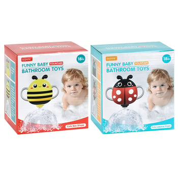 Dječje vodene igračke za kupanje – Bee i Ladybug, ABS materijal, AOJIATE TOYS, 3C certifikat (2023152202046185), 0-3 godine
