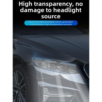 Chiweike TPU film na svetlá a zadné svetlá Geely Xingrui – Kompatibilné s prednými, zadnými svetlami a hmlovkami