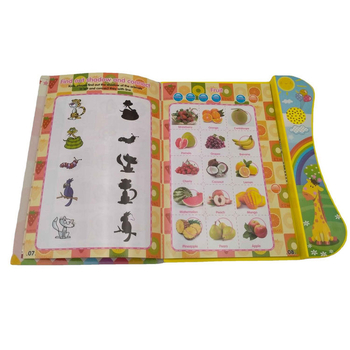 Dječja elektronička knjiga s perom za čitanje na točkama — prepoznavanje govora, glazba i dodirni povratni odziv; ABS materijal; napajanje baterijom; za djecu 4–6 godina