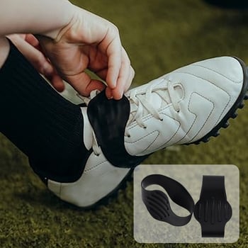 Νάρθηκας αστραγάλος από σιλικόνη με λουριά προπόνησης υψηλής πρόσφυσης για ποδόσφαιρο – αντιολισθητικό και σετ στερέωσης κορδονιών