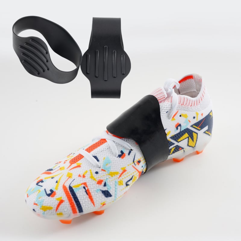 Νάρθηκας αστραγάλος από σιλικόνη με λουριά προπόνησης υψηλής πρόσφυσης για ποδόσφαιρο – αντιολισθητικό και σετ στερέωσης κορδονιών