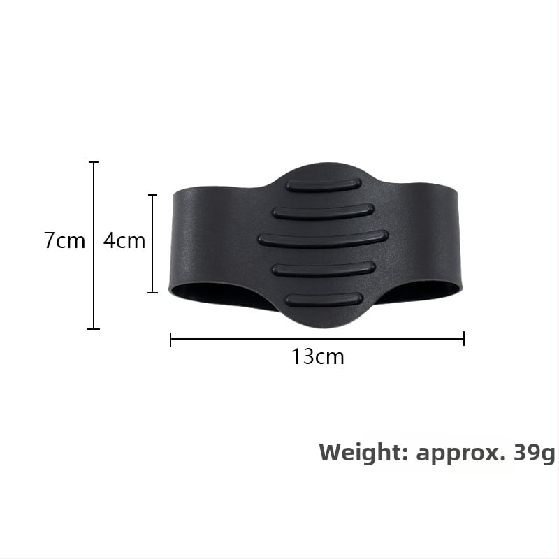 Νάρθηκας αστραγάλος από σιλικόνη με λουριά προπόνησης υψηλής πρόσφυσης για ποδόσφαιρο – αντιολισθητικό και σετ στερέωσης κορδονιών