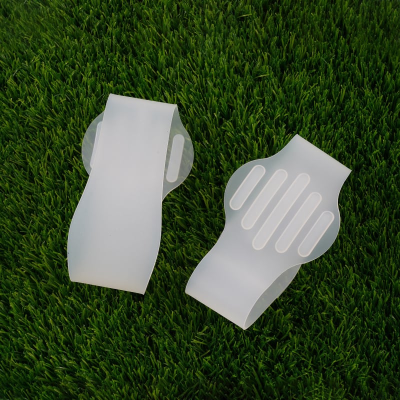 Νάρθηκας αστραγάλος από σιλικόνη με λουριά προπόνησης υψηλής πρόσφυσης για ποδόσφαιρο – αντιολισθητικό και σετ στερέωσης κορδονιών